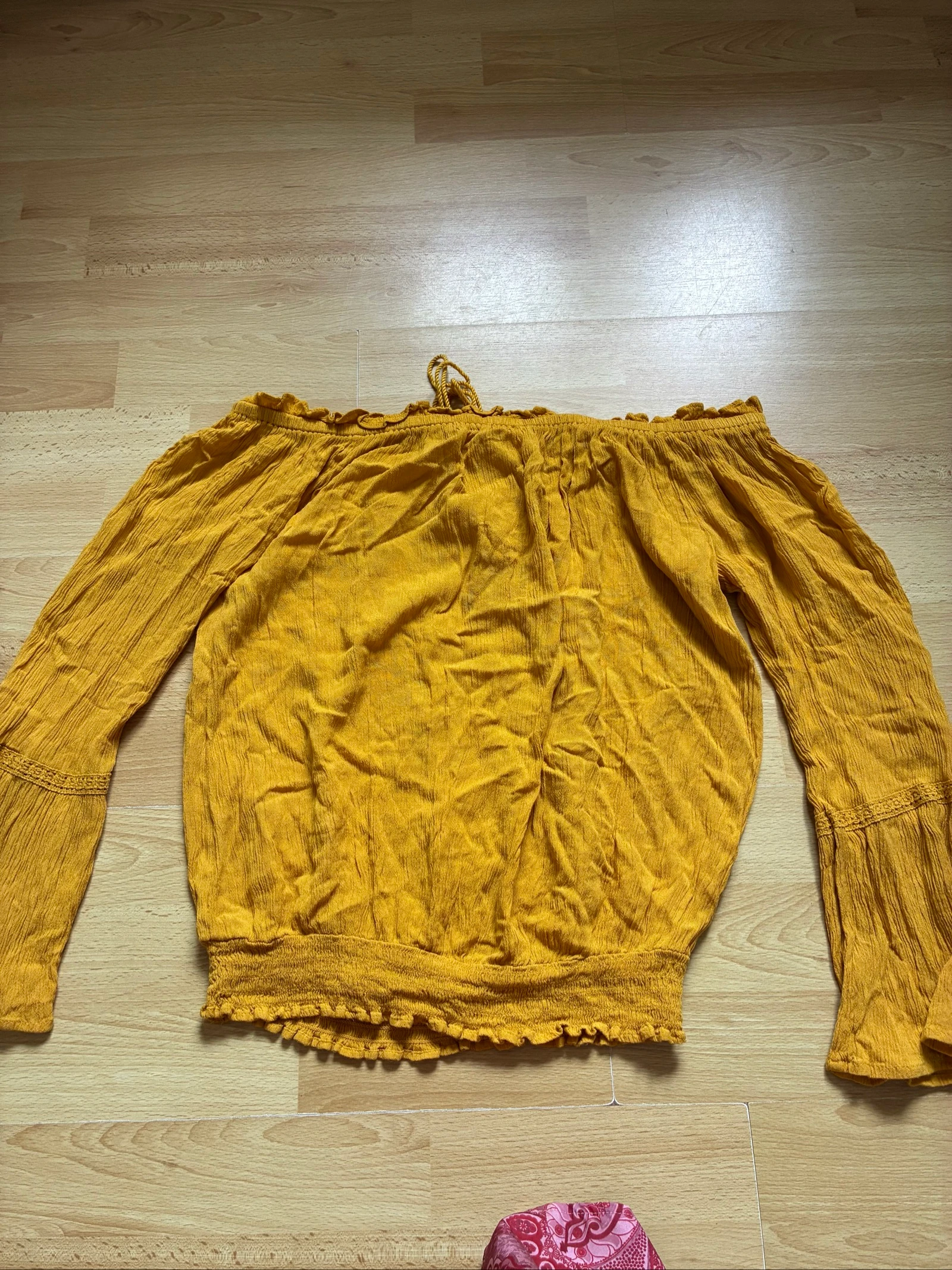 Blusa boêmia ombros descobertos feminino PP – photo 4